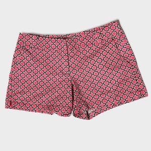 New York & Co Pink Cross Pattern shorts Sz 2